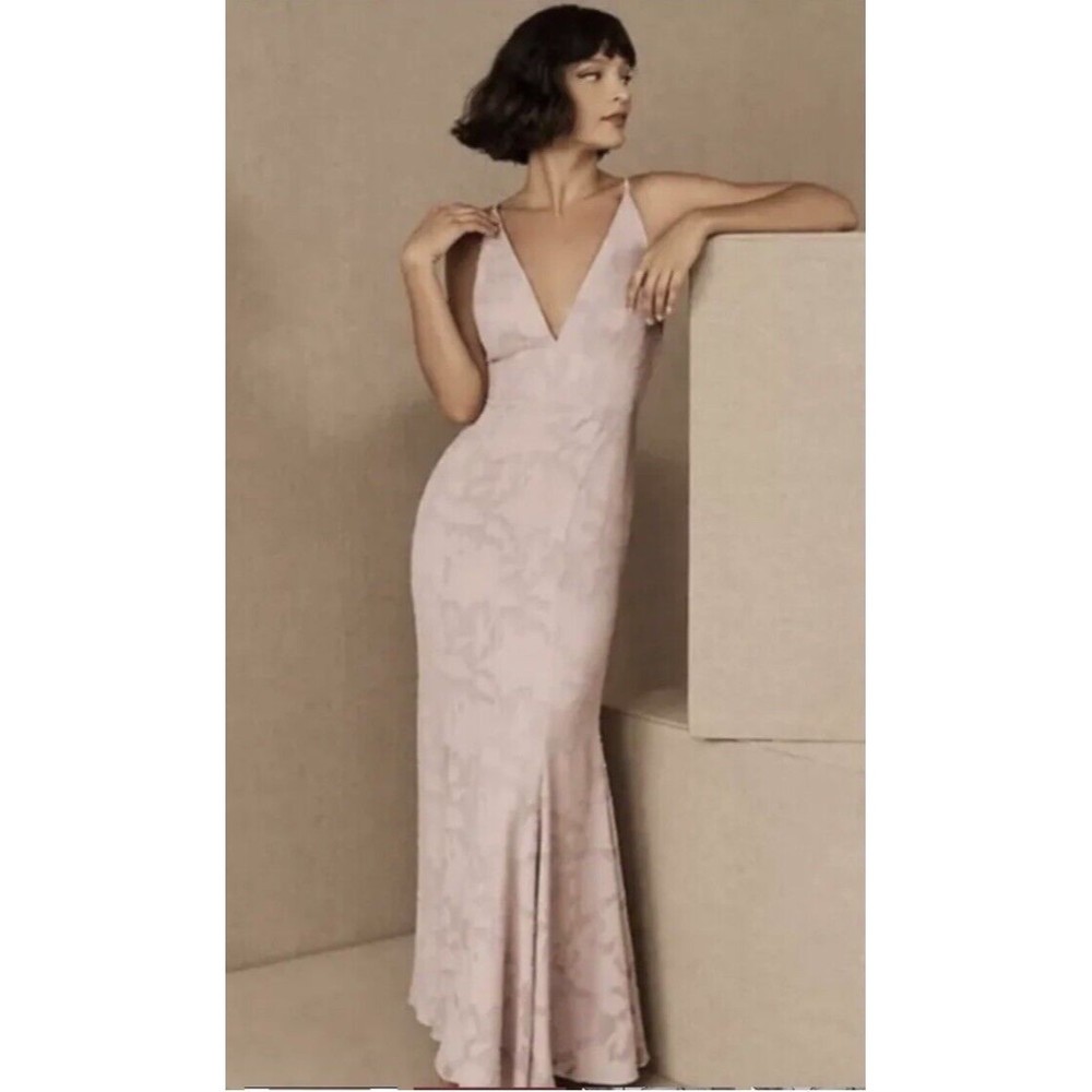 Fame And Partners Magnolia Dress Size 10 Lilac Bridesmaid Formal Dress